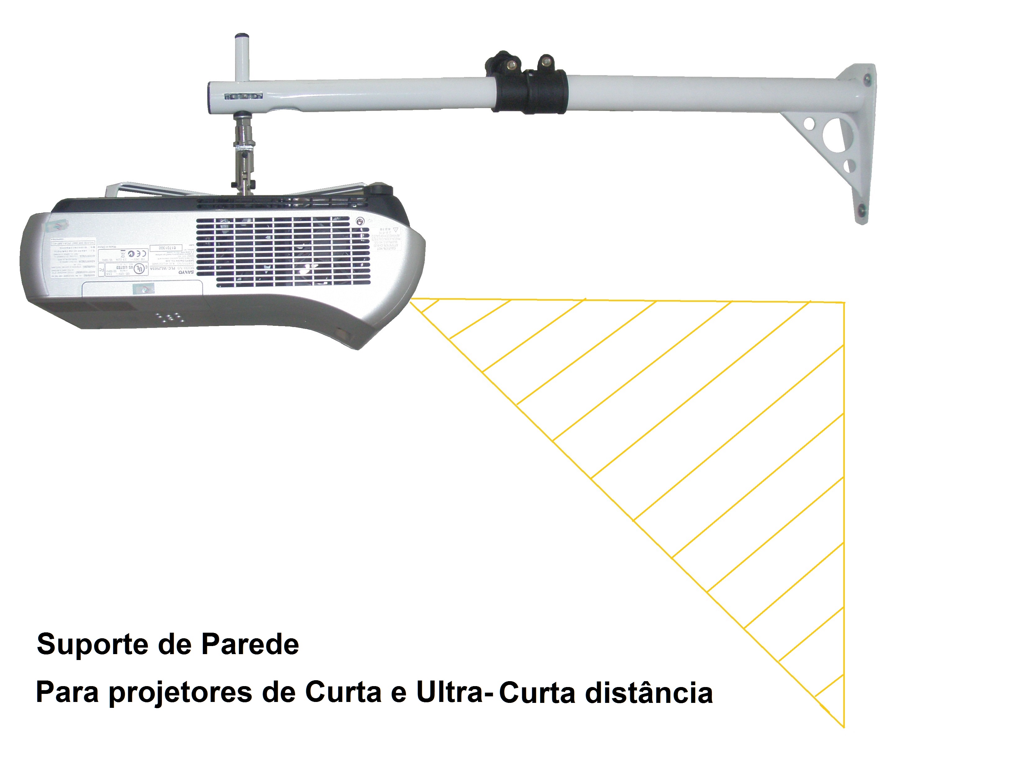 Suporte-Projetor-Parede